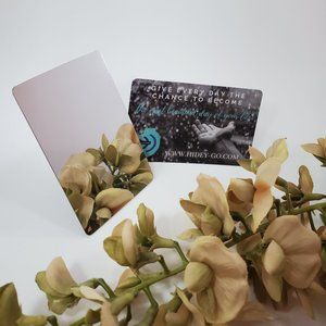 RFID Blocking Card w/ Mirror on the Back